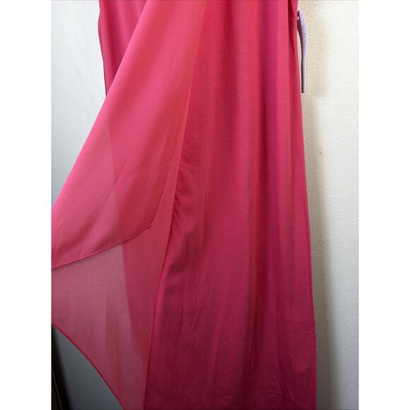 Soft Surroundings Medium Amalfi Dress Lipstick Pink NWT $100 fairy feminine - Picture 6 of 11